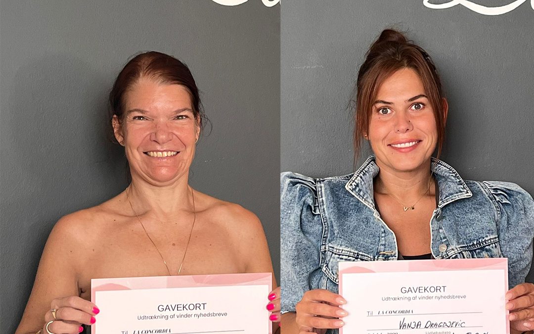 2x VINDERE AF GAVEKORT!
